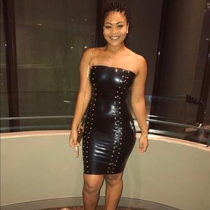 House of CB Latex Dress